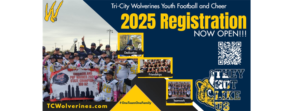 Tri-City Wolverines Youth Football and Cheer